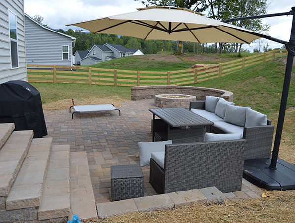 hardscape outdoor living